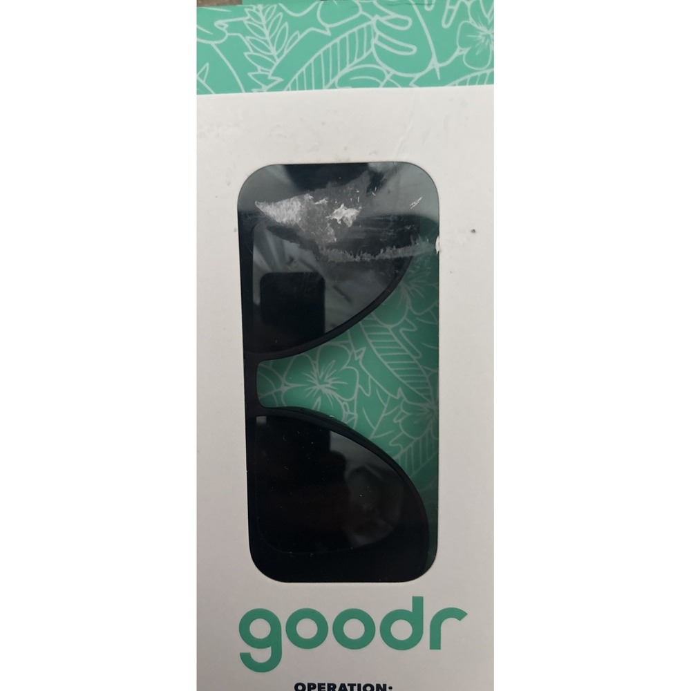 Goodr Mach G Operation Blackout Unisex Aviator Sunglasses-New In Box
